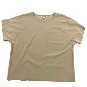 Tilley Slouchy Slk One Pocket Shirt Beige Size Large